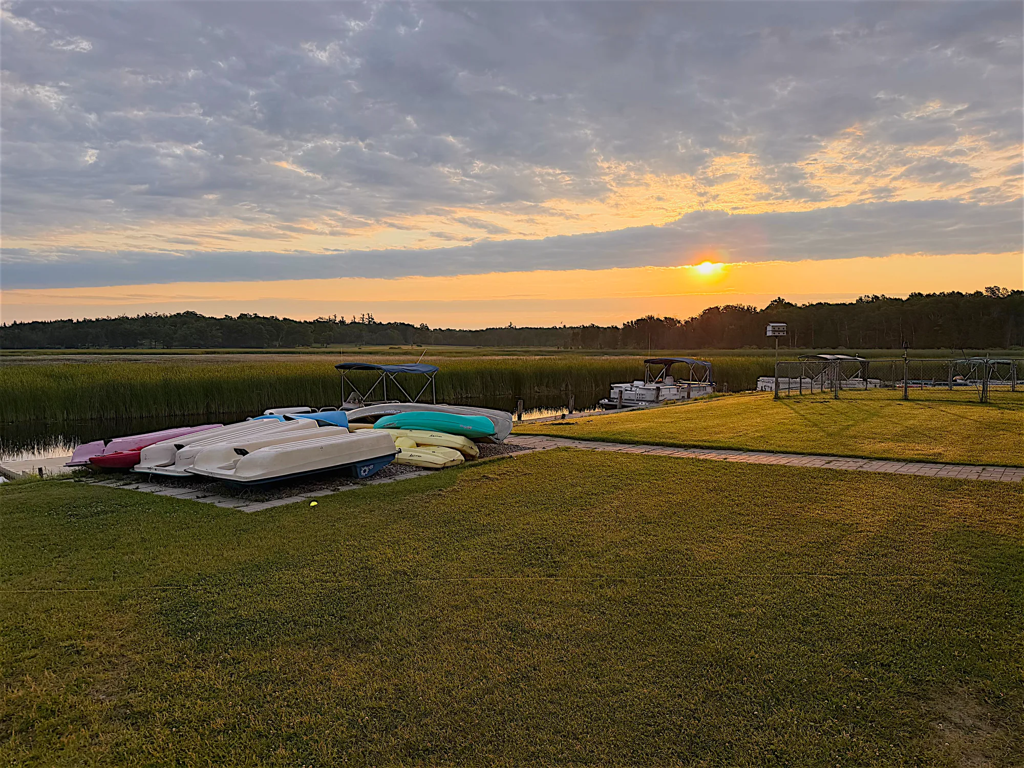 Sunrise over Maxton Bay