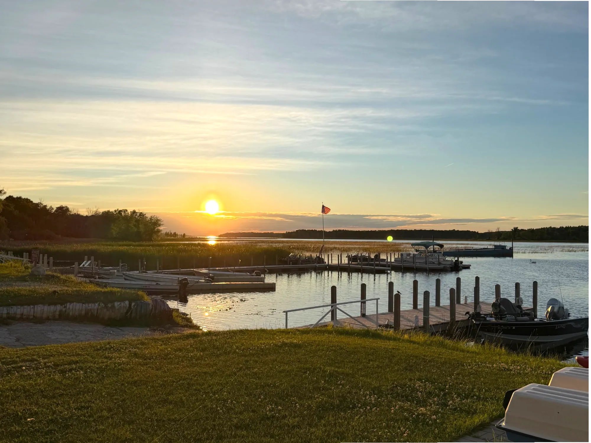 Sunset on the bay